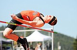 Larson 3-peats in javelin