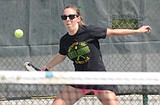 Lady Dogs tennis second at divisional