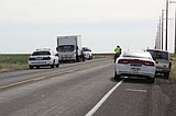 Bicylist reportedly hit by truck