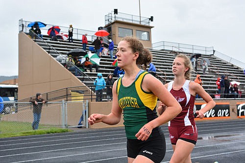 &lt;p&gt;Barrett Gray competes in the 3,200 at the Western A track meet Saturday in Frenchtown.&lt;/p&gt;