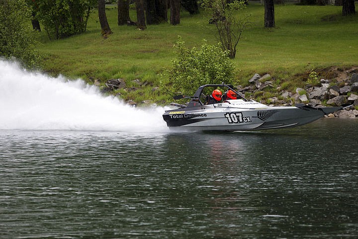 &lt;p&gt;More than 30 jet boats, topping out at speeds of 150 miles-per-hour, skim 30 miles of the Coeur d'Alene River between Harrison and Cataldo on Tuesday, May 24, 2016 for the 2016 USA World Championship. To purchase photo, please visit: www.cdapress.com/photos&lt;/p&gt;