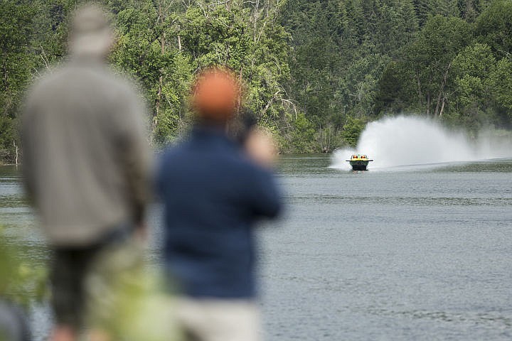 &lt;p&gt;LOREN BENOIT/Press More than 30 jet boats, topping out at speeds of 150 miles-per-hour, skim 30 miles of the Coeur d'Alene River between Harrison and Cataldo on Tuesday, May 24, 2016 and Wednesday for the 2016 USA World Championship. To purchase photo, please visit: www.cdapress.com/photos&lt;/p&gt;