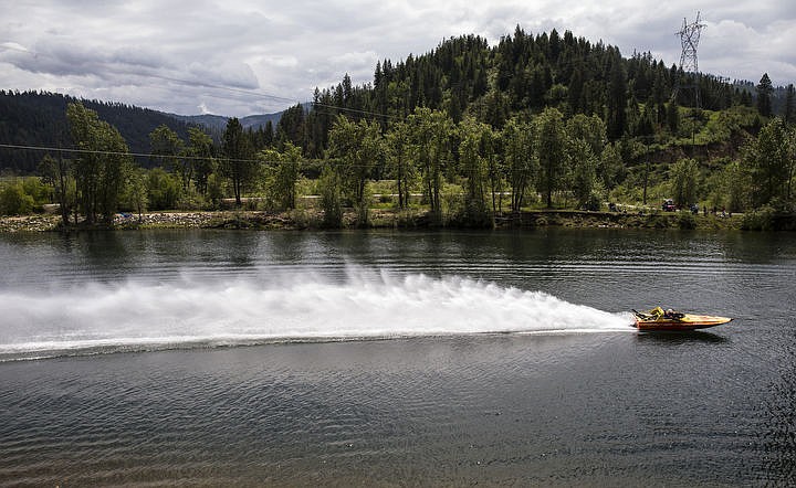 &lt;p&gt;LOREN BENOIT/Press More than 30 jet boats, topping out at speeds of 150 miles-per-hour, skim 30 miles of the Coeur d'Alene River between Harrison and Cataldo on Tuesday, May 24, 2016 and Wednesday for the 2016 USA World Championship. To purchase photo, please visit: www.cdapress.com/photos&lt;/p&gt;