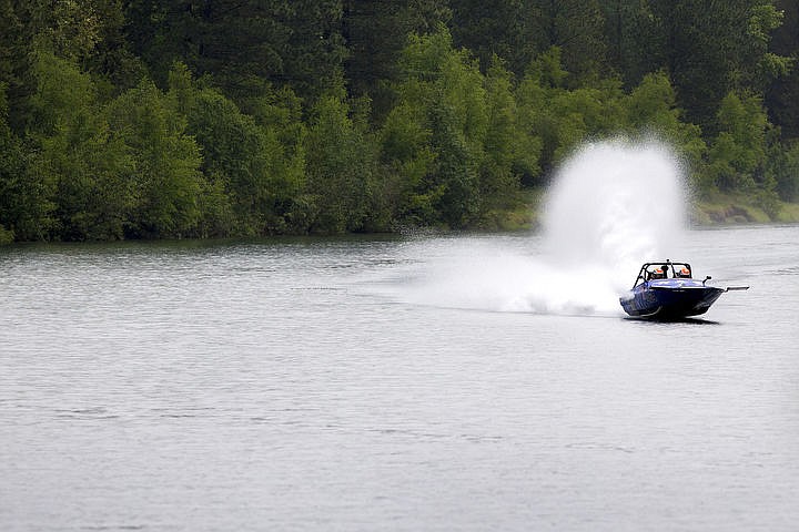 &lt;p&gt;More than 30 jet boats, topping out at speeds of 150 miles-per-hour, skim 30 miles of the Coeur d'Alene River between Harrison and Cataldo on Tuesday, May 24, 2016 for the 2016 USA World Championship. To purchase photo, please visit: www.cdapress.com/photos&lt;/p&gt;