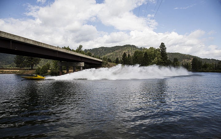 &lt;p&gt;LOREN BENOIT/Press More than 30 jet boats, topping out at speeds of 150 miles-per-hour, skim 30 miles of the Coeur d'Alene River between Harrison and Cataldo on Tuesday, May 24, 2016 and Wednesday for the 2016 USA World Championship. To purchase photo, please visit: www.cdapress.com/photos&lt;/p&gt;