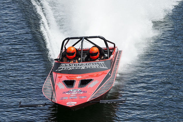 &lt;p&gt;LOREN BENOIT/Press More than 30 jet boats, topping out at speeds of 150 miles-per-hour, skim 30 miles of the Coeur d'Alene River between Harrison and Cataldo on Tuesday, May 24, 2016 and Wednesday for the 2016 USA World Championship. To purchase photo, please visit: www.cdapress.com/photos&lt;/p&gt;