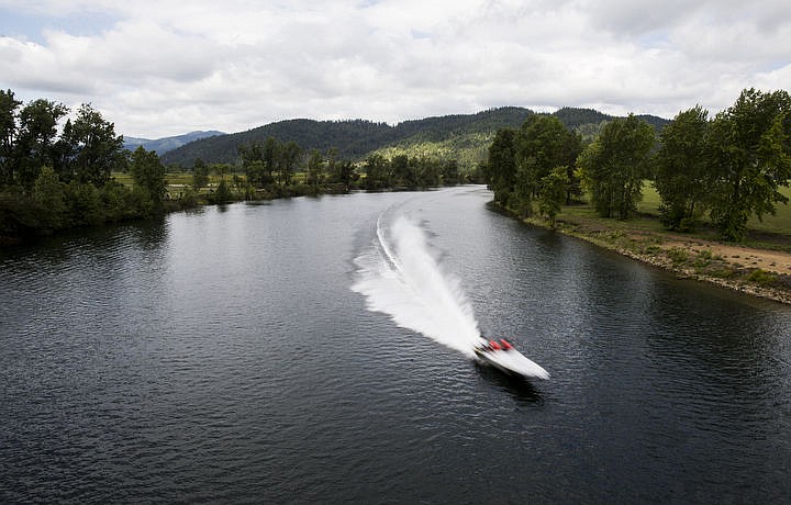 &lt;p&gt;LOREN BENOIT/Press More than 30 jet boats, topping out at speeds of 150 miles-per-hour, skim 30 miles of the Coeur d'Alene River between Harrison and Cataldo on Tuesday, May 24, 2016 and Wednesday for the 2016 USA World Championship. To purchase photo, please visit: www.cdapress.com/photos&lt;/p&gt;