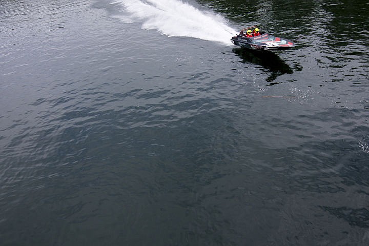 &lt;p&gt;More than 30 jet boats, topping out at speeds of 150 miles-per-hour, skim 30 miles of the Coeur d'Alene River between Harrison and Cataldo on Tuesday, May 24, 2016 for the 2016 USA World Championship. To purchase photo, please visit: www.cdapress.com/photos&lt;/p&gt;