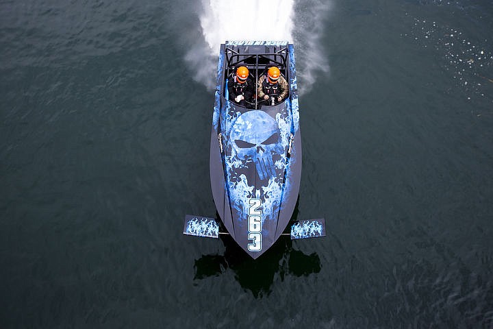 &lt;p&gt;More than 30 jet boats, topping out at speeds of 150 miles-per-hour, skim 30 miles of the Coeur d'Alene River between Harrison and Cataldo on Tuesday, May 24, 2016 for the 2016 USA World Championship. To purchase photo, please visit: www.cdapress.com/photos&lt;/p&gt;