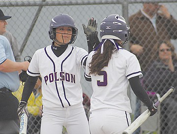 &lt;p&gt;Jaiden Toth (right) receives a high five from Shay Duford after coming around to score.&lt;/p&gt;
&lt;p&gt;&#160;&lt;/p&gt;