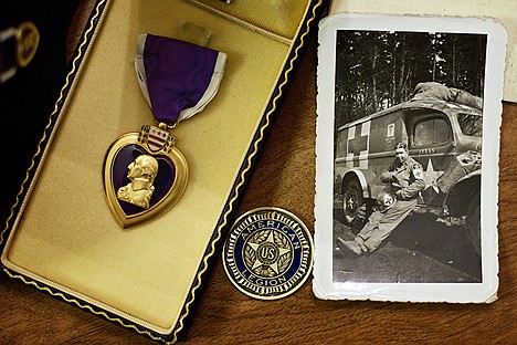 &lt;p&gt;Ernie Neumann earned a Purple Heart while serving as an Army medic in WWII.&lt;/p&gt;