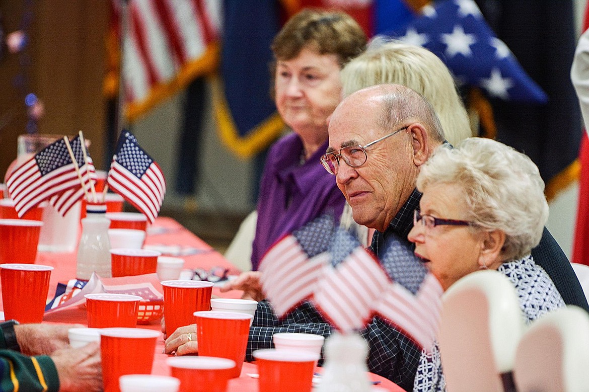 &lt;p&gt;Gene and Bea Rudermacher converse with friends prior to Senator Daines' arrival to the Ronan Community Center Saturday Morning.&lt;/p&gt;