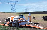 Crop-dusting plane crash