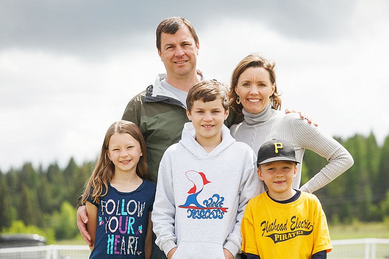 &lt;p&gt;Jennifer Burrough poses with her husband, Steven, and children, Sophie, 10, Sam, 12, and Jesse, 7.&lt;/p&gt;