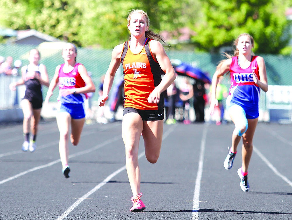 &lt;p&gt;Sally Finneran/Bigfork Eagle Plains senior Hailey Phillips cruises to her her third-straight state title in the 400 meter dash on Friday, at Legends Stadium in Kalispell.&lt;/p&gt;