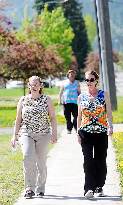 &lt;p&gt;Allison Metzler, left, and Wendy Nissen, both of Kalispell wrap up the Veteran Affairs' 2K Walk and Roll on Wednesday, May 21, in Kalispell. Karen Blackbird of the Kalispell Veteran Affairs Clinic said one of the goals of the event is to raise awareness of homelessness within the veteran population. (Brenda Ahearn/Daily Inter Lake)&lt;/p&gt;