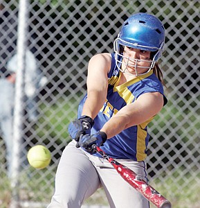 &lt;p&gt;Devon Gallagher base hit bottom of the fourth sends Mahalah Wedel to second vs. Polson&lt;/p&gt;