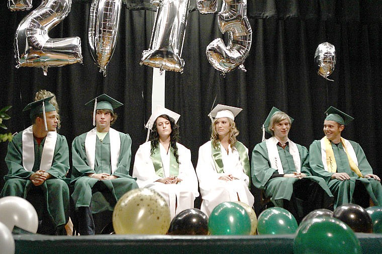 &lt;p&gt;The graduates of St. Regis High School: Shad Rich, Patrick Espanola, Kelsey Dellinger, Madison Kent, Jeron Jennings and Spur Hill.&lt;/p&gt;