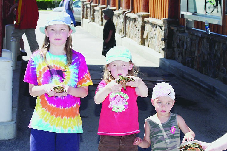 &lt;p&gt;Participants in the Turtle Race get ready to put their turtles to the test on a previous Plains Day.&lt;/p&gt;