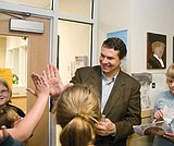 NY Times best-selling author Mortenson visits CFJH