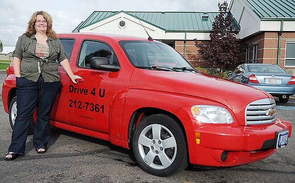 Jeanne Herron, along with her husband and son, Gary Sr. and Gary Jr., operate Drive4U Taxi Service, primarily serving Flathead County.