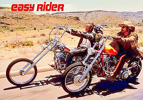 &lt;p&gt;Peter Fonda, left, rides with Dennis Hopper in a scene from the 1969 film &quot;Easy Rider.&quot;&lt;/p&gt;