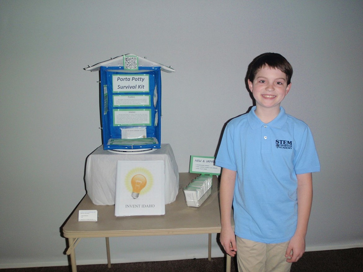 &lt;p&gt;North Idaho STEM Charter Academy sixth-grader Joshua McKenna won the &quot;Best Poster Award&quot; for the 3-D interactive display of his &quot;Porta Potty Survival Kit&quot; at the Invention Convention in Washington, D.C. May 20-21. Josh has sold nearly 600 kits and plans to continue marketing and selling his product.&lt;/p&gt;