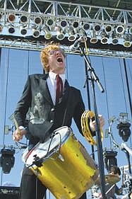 Arcade Fire played before a crowd of nearly 17,000 Saturday at the Gorge Amphitheatre during the first concert of the summer season.<br>Erin Stuber/Columbia Basin Herald