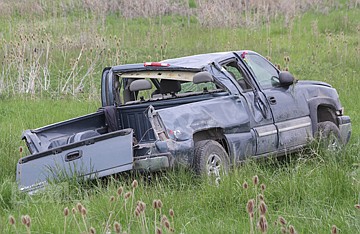 &lt;p&gt;This truck rolled at least once, ejecting its driver more than 60 feet.&lt;/p&gt;