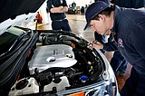 Firefighters learn theirway around a hybrid