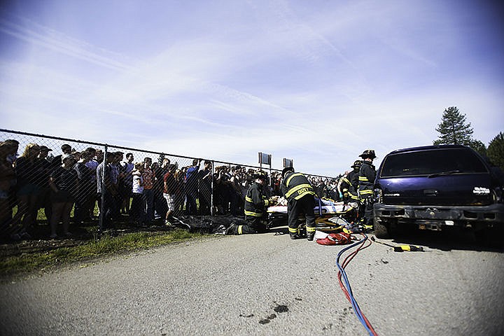 &lt;p&gt;Lakeland High School held its Mock DUI Friday in Rathdrum. Seniors watched an re-enactment of a drunk driving accident scene followed by an assembly to raise awareness about the dangers of drunk driving.&lt;/p&gt;