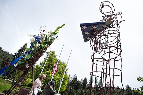 &lt;p&gt;GABE GREEN/Press&lt;/p&gt;&lt;p&gt;Local law enforcement agencies marked National Police Week with a wreathe-laying ceremony on Thursday at Fallen Heroes Park on 15th Street in Coeur d&#146;Alene.&lt;/p&gt;