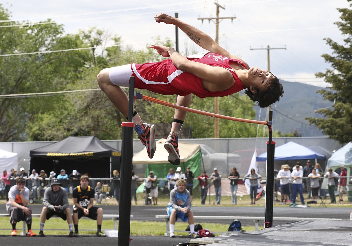 &lt;p&gt;Aaron Perry clears the bar during the high jump at the state track meet in Missoula.&lt;/p&gt;&lt;p&gt;&lt;strong&gt;&#160;&lt;/strong&gt;&lt;/p&gt;