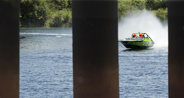 &lt;p&gt;LOREN BENOIT/Press More than 30 jet boats, topping out at speeds of 150 miles-per-hour, skim 30 miles of the Coeur d'Alene River between Harrison and Cataldo on Tuesday, May 24, 2016 and Wednesday for the 2016 USA World Championship. To purchase photo, please visit: www.cdapress.com/photos&lt;/p&gt;