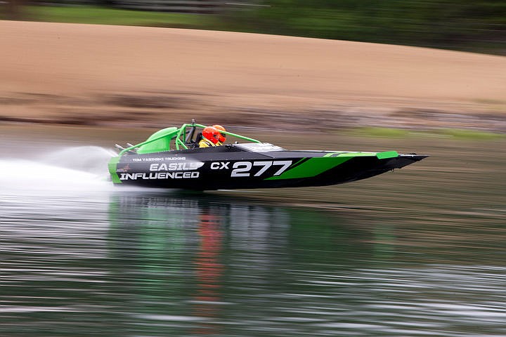 &lt;p&gt;The jet boat &quot;Easily Influenced&quot; rips down the Coeur d'Alene River on Tuesday, May 24, 2016 in Rose Lake during the 2016 jet boat world championship.&lt;/p&gt;