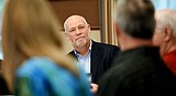 Greg Gianforte at the Kalispell Chamber of Commerce