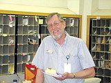 Warden postmaster retires