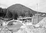 Yesterdays: After flood, focus was getting bridge rebuilt into Glacier Park