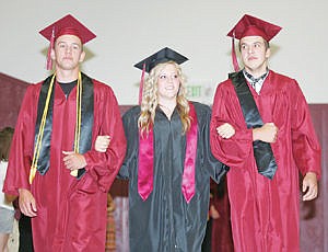 &lt;p&gt;Gage Tallmadge, left, Taylor Brown and Brennan Olds.&lt;/p&gt;