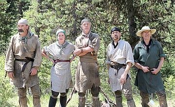 &lt;p&gt;A group of Sapphire Mountain Men gather around the campfire, awaiting the canon shoot.&lt;/p&gt;