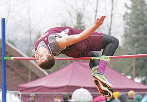 &lt;p&gt;Sean Opland clears 6'4&quot; in the high jump Saturday during the Libby Invite.&lt;/p&gt;