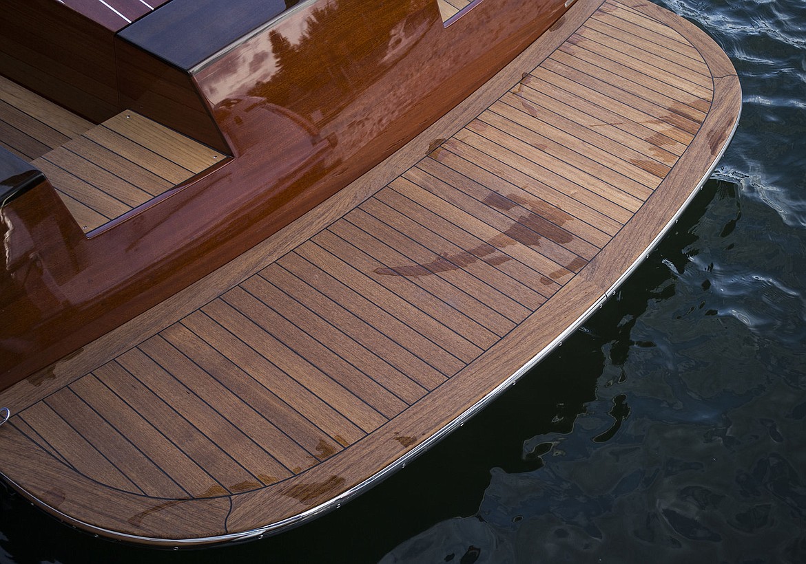 &lt;p&gt;The new custom Coeur 270 sport open-bow wooden boat features a rear entry designed by Joe and Cindy Schmidt.&lt;/p&gt;