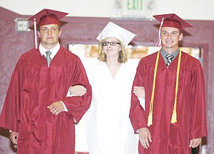 &lt;p&gt;Troy High School Class of 2014 graduates Gabe Hickman, left, Jazmine Bienek and Luke Haggerty.&lt;/p&gt;