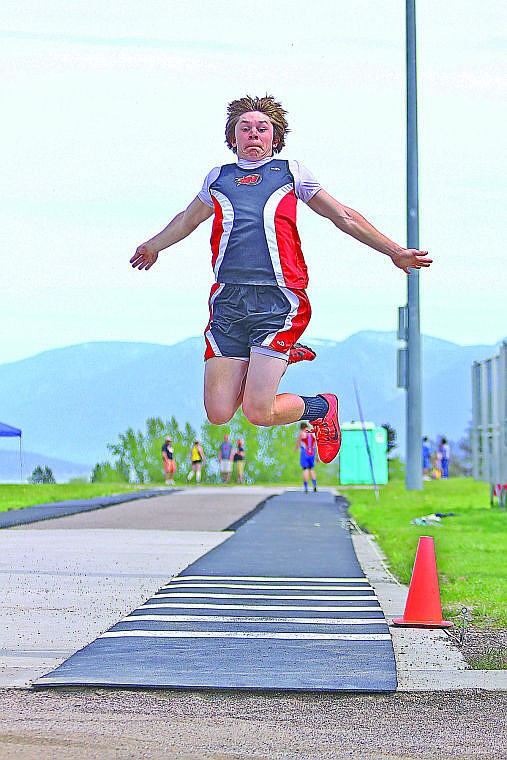 &lt;p&gt;Jarod White competes in the long jump.&#160;&lt;/p&gt;