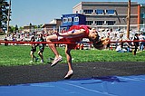 Track team competes like true mustangs