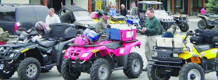 &lt;p&gt;Attendees at last year's ATV Poker Run line up their ATVs in preparation of the rally. This year between 200 and 250 participants are expected for the approximately 76 mile long journey.&lt;/p&gt;