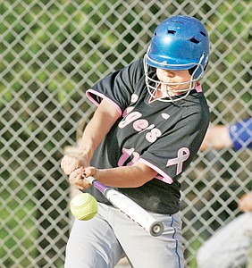 &lt;p&gt;Freshman Devon Gallagher smacks a base hit in the bottom of the 3rd with no outs vs. Columbia Falls&lt;/p&gt;