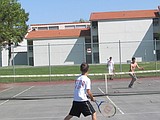 Tennis trio
