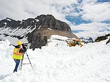 Plow crews reach Logan Pass