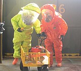 All day HazMat exercise held at CFAC site